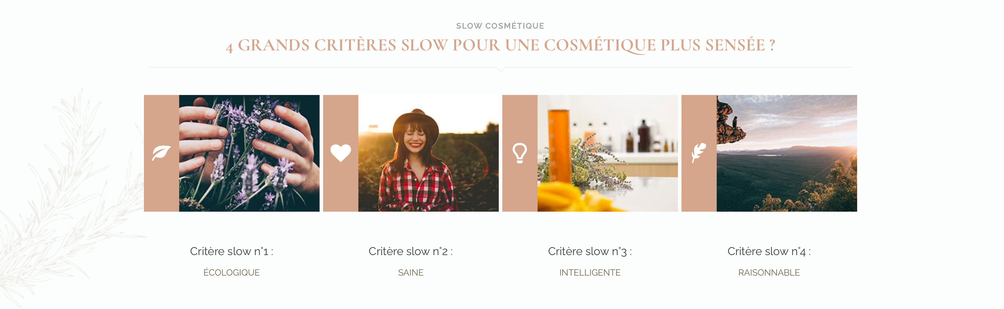 slow cosmétique 