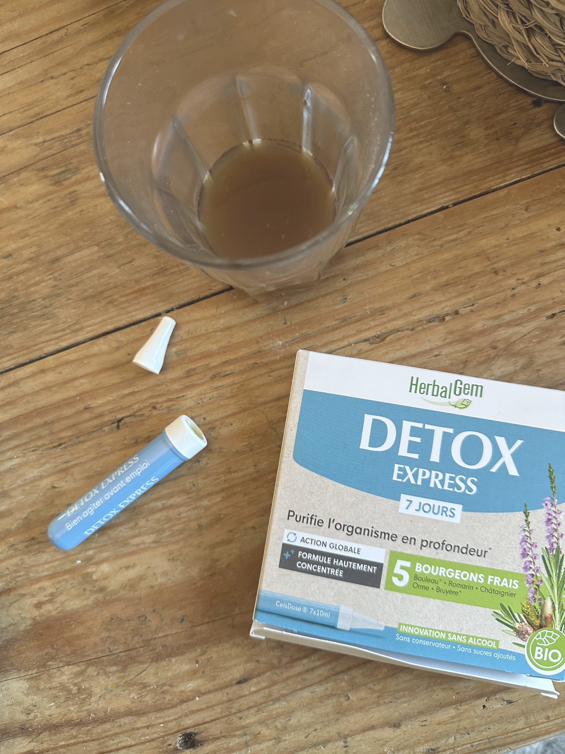 gemmothérapie detox express